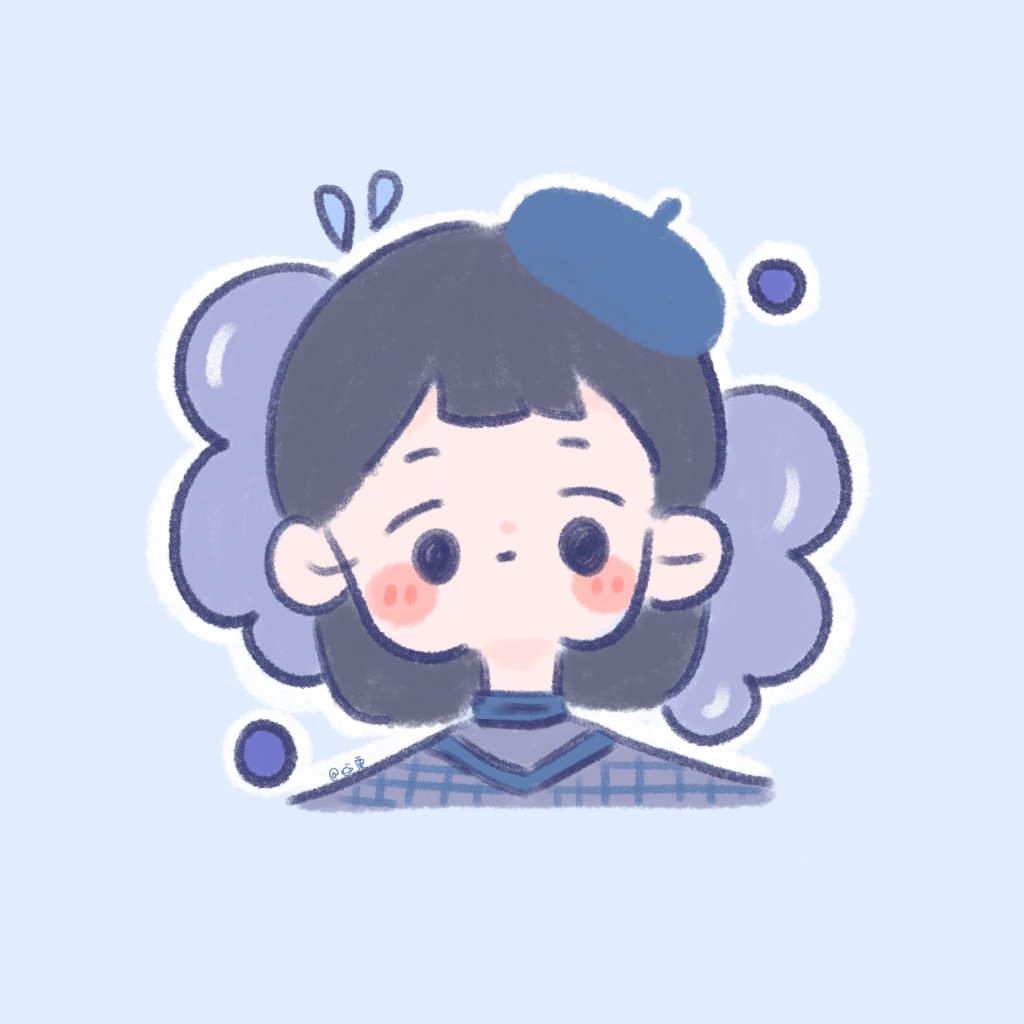 萌系动漫情侣头像图片图片