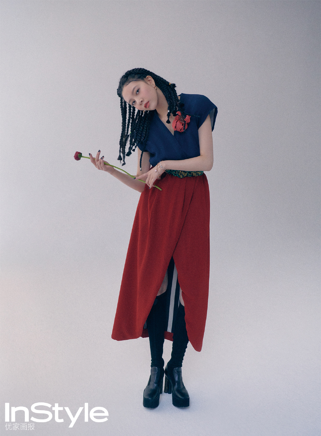 高清澳大利亚影视女演员宋妍霏百变风格时尚写真高清图片图片