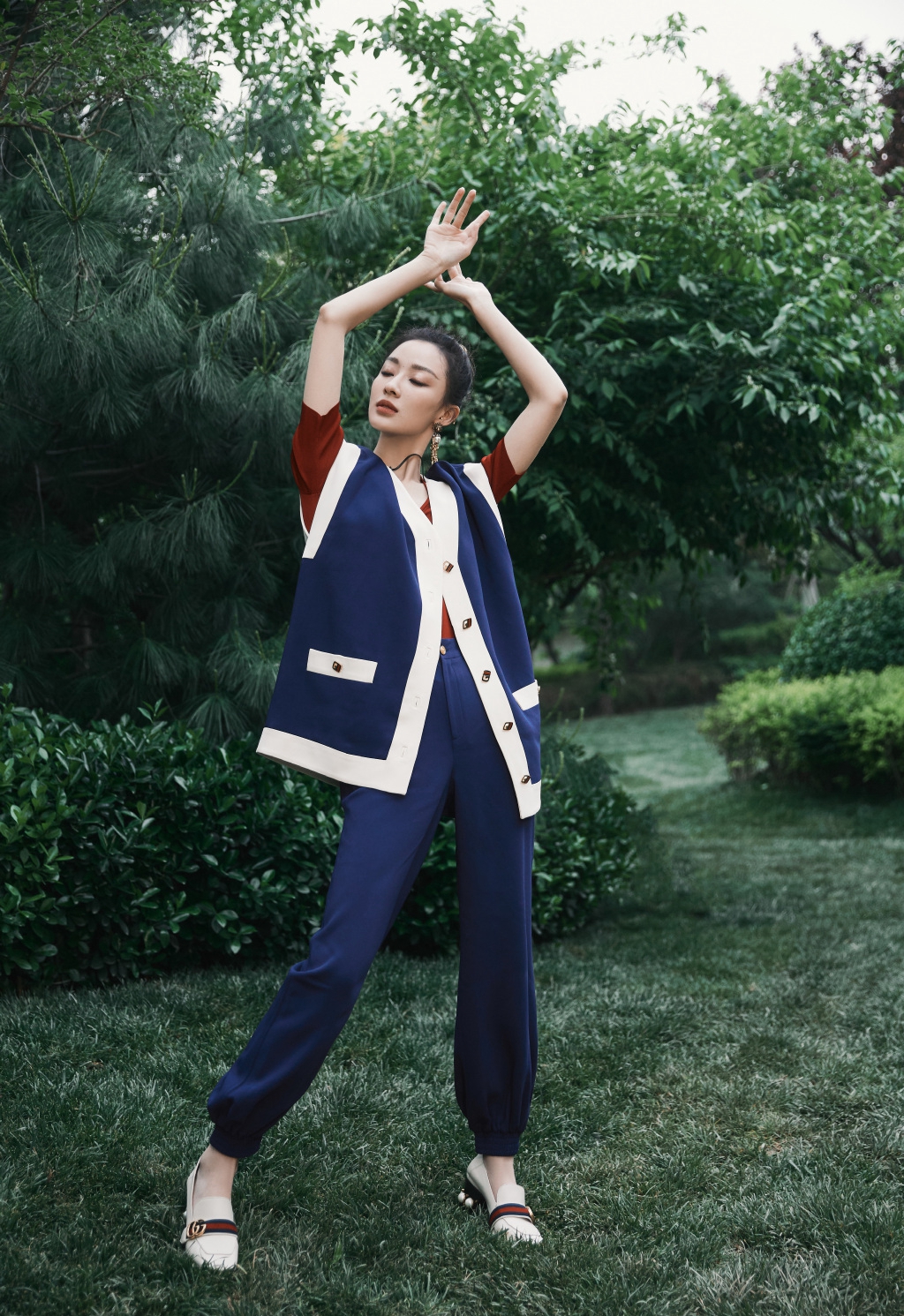中国大陆北京女演员孙佳雨清爽甜酷写真图片图片