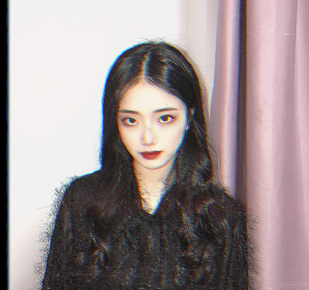 胡馨尹万圣节个性搞怪写真图片图片