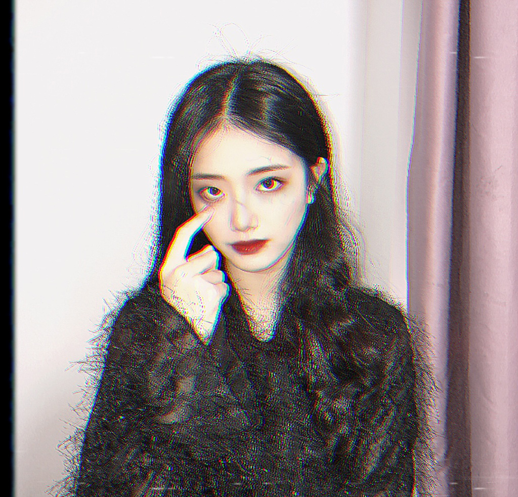 胡馨尹万圣节个性搞怪写真图片图片