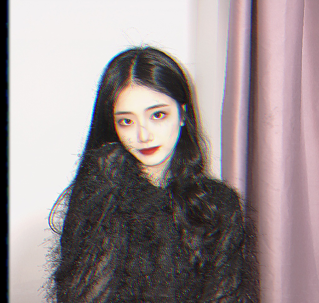胡馨尹万圣节个性搞怪写真图片图片