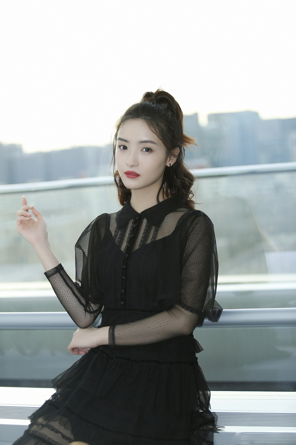 中国内地女演员孙嘉琪狐友国民校草大赛图片图片
