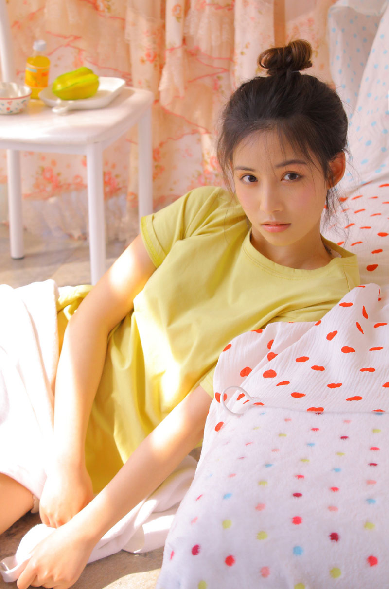 高清中国内地辽宁省沈阳女演员赵今麦甜美元气写真图片图片