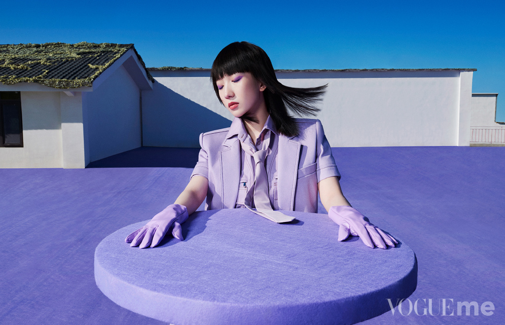 高清女明星孟美岐中国风时尚写真图片图片