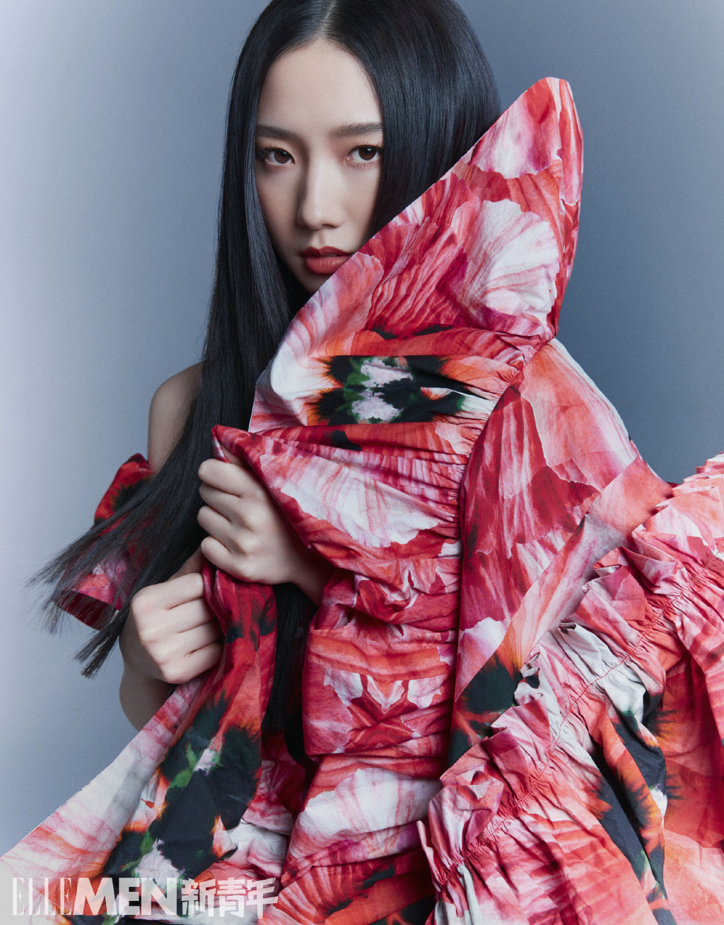 高清女明星孟美岐中国风时尚写真图片图片