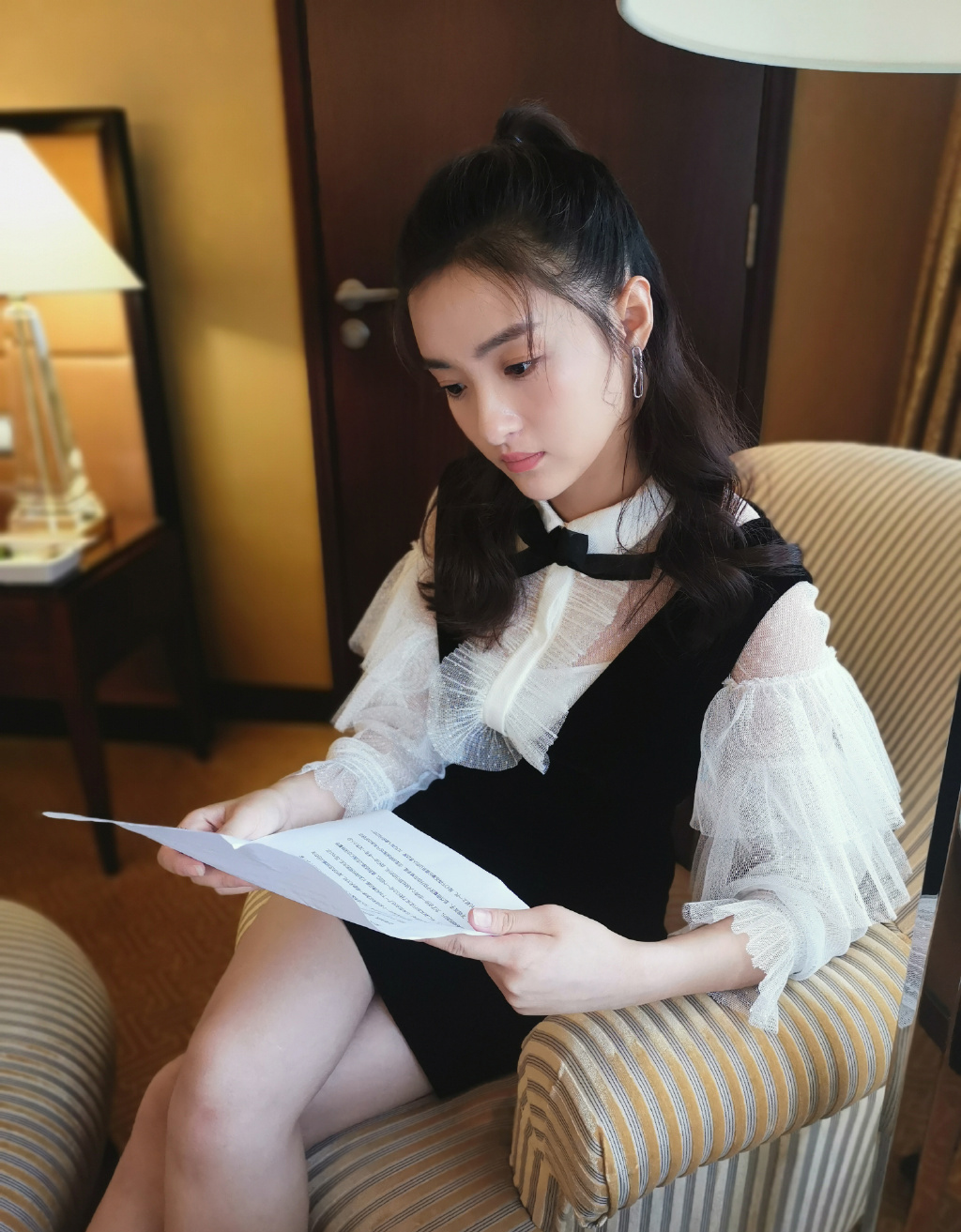 中国内地女演员孙嘉琪狐友国民校草大赛图片图片