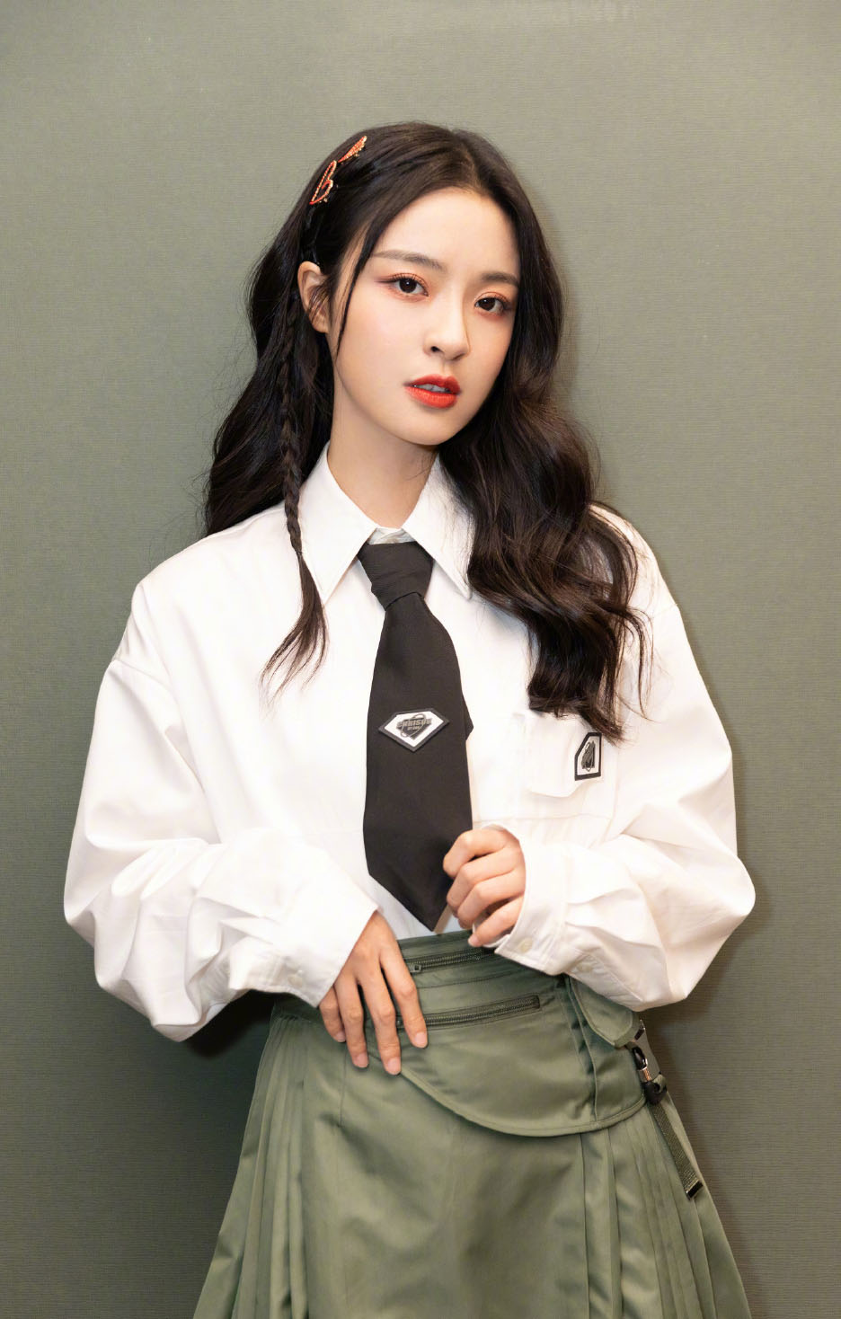 高清山东青岛美女李莎旻子甜美学院风写真图片图片