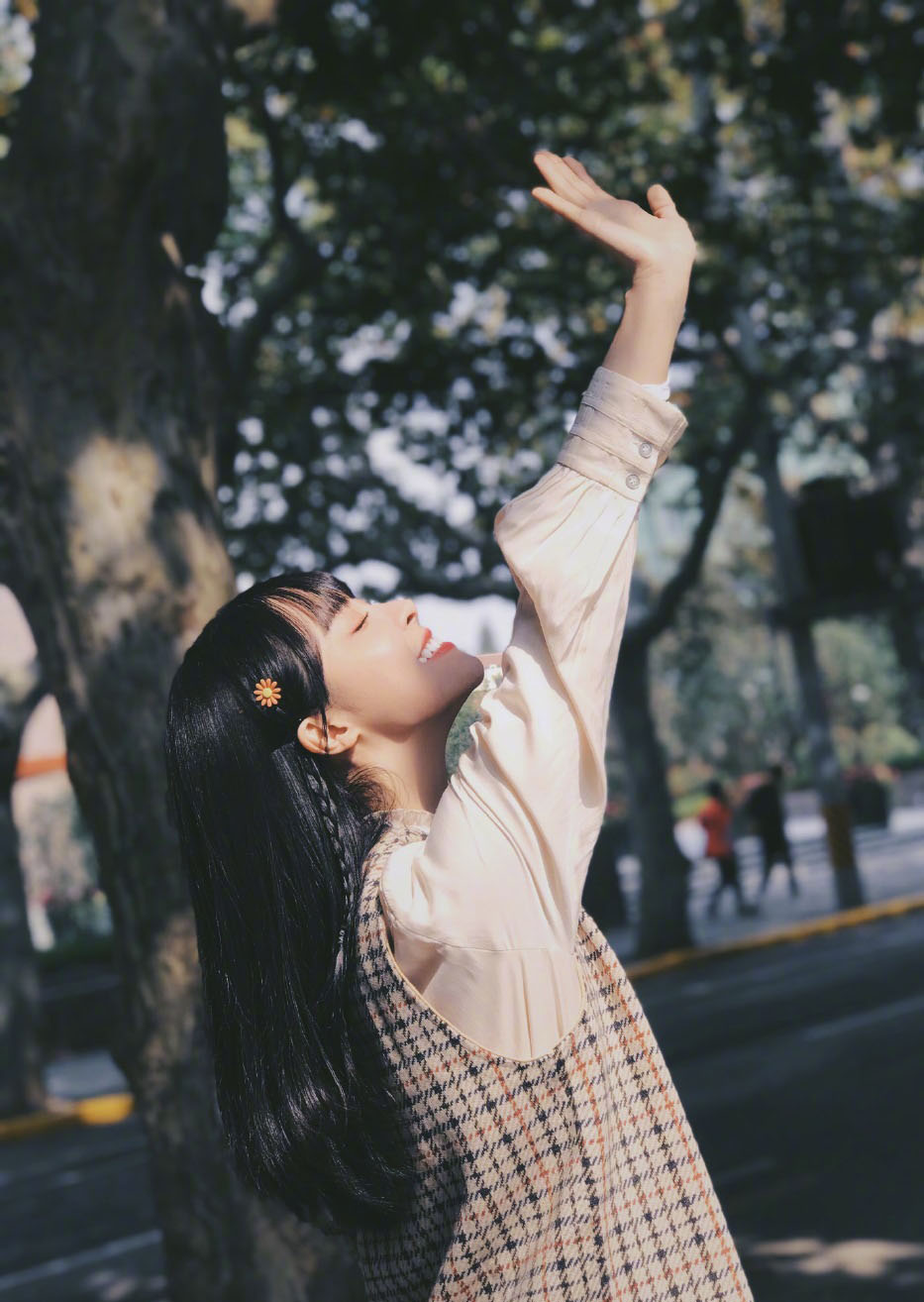 高清山东青岛美女李莎旻子甜美学院风写真图片图片
