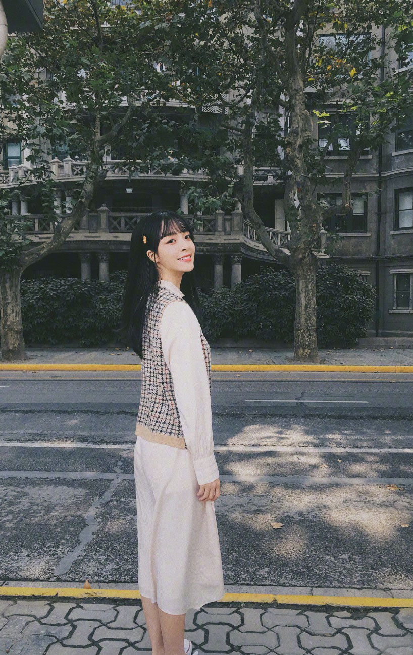 高清山东青岛美女李莎旻子甜美学院风写真图片图片