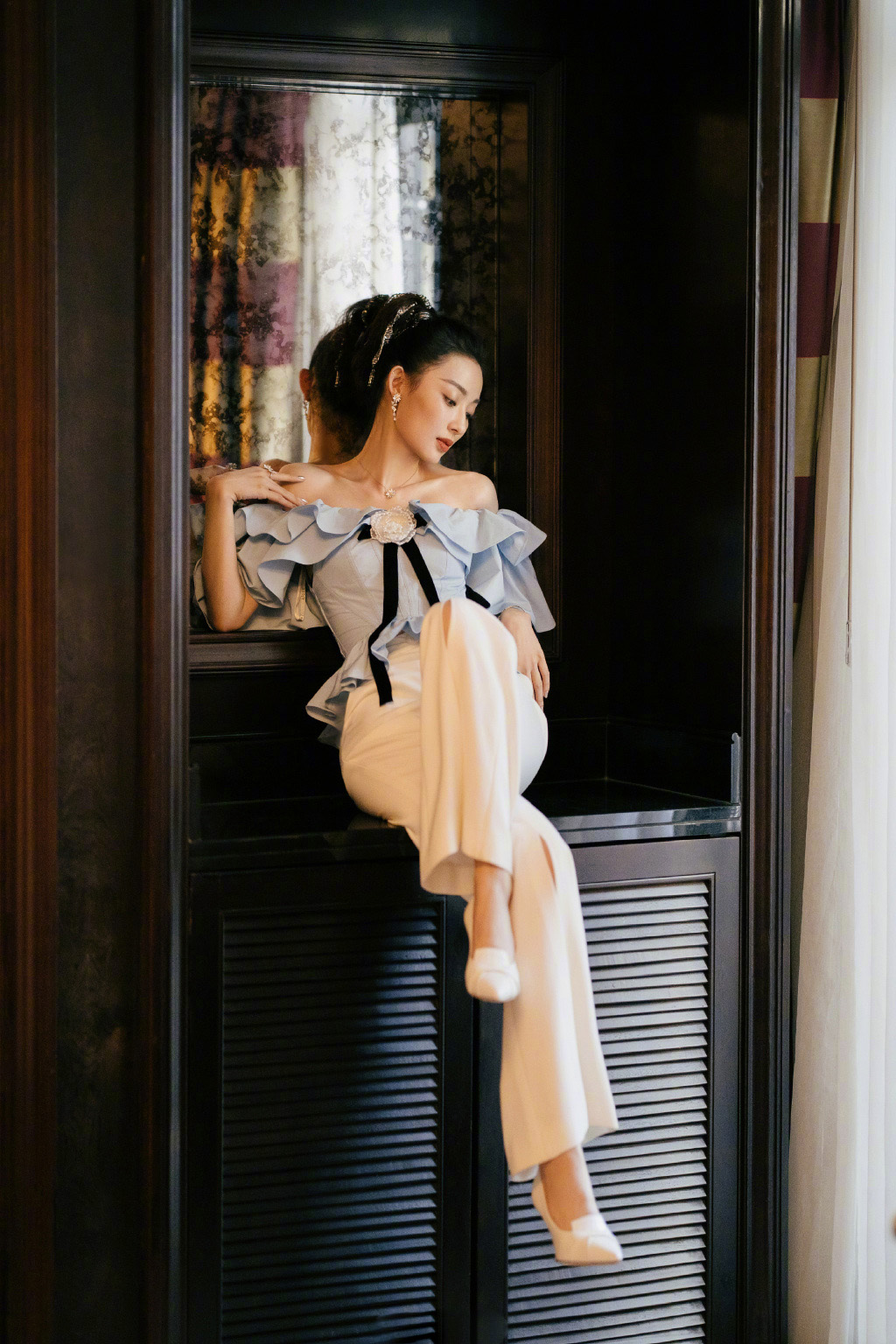 中国大陆北京女演员孙佳雨清爽甜酷写真图片图片