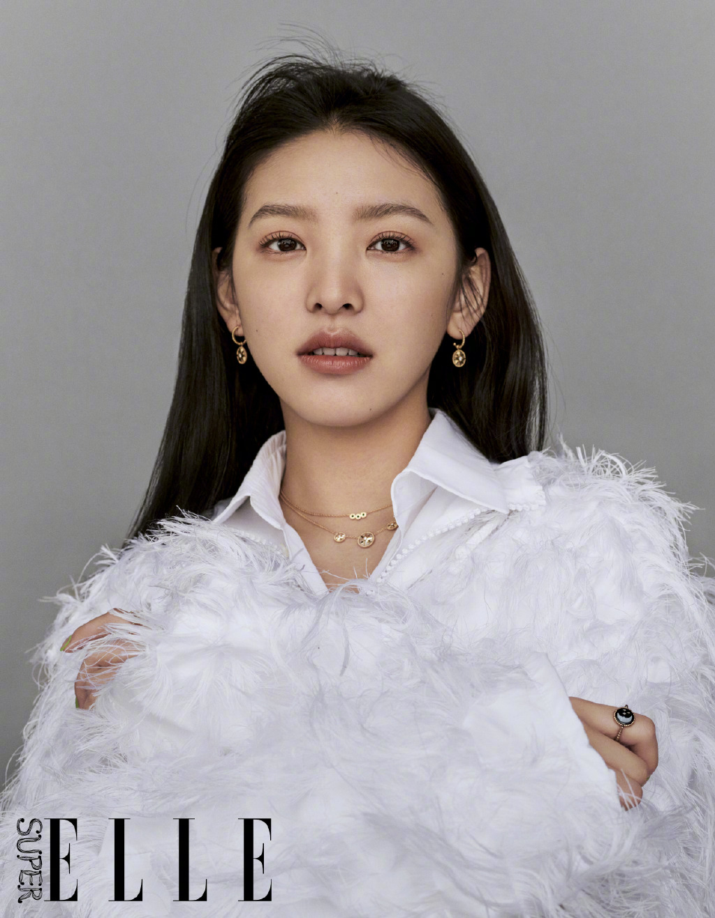 高清女明星模特章若楠酷美时尚写真图片图片
