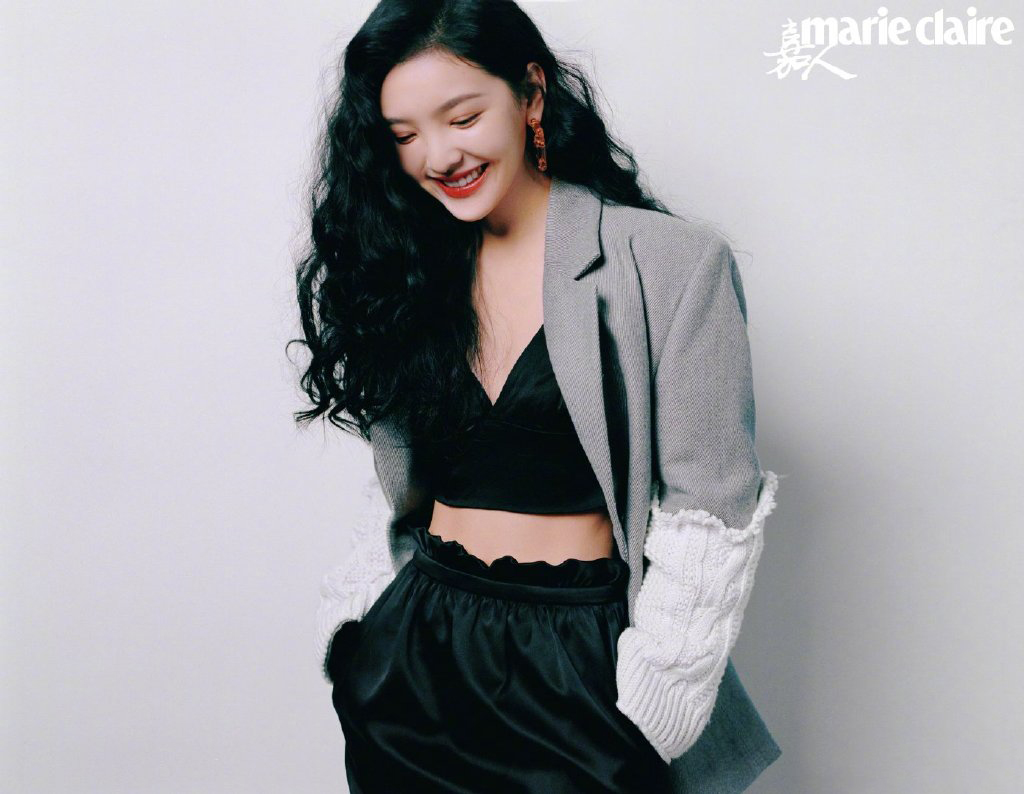 高清性感女星周也水滴妆时尚写真图片图片