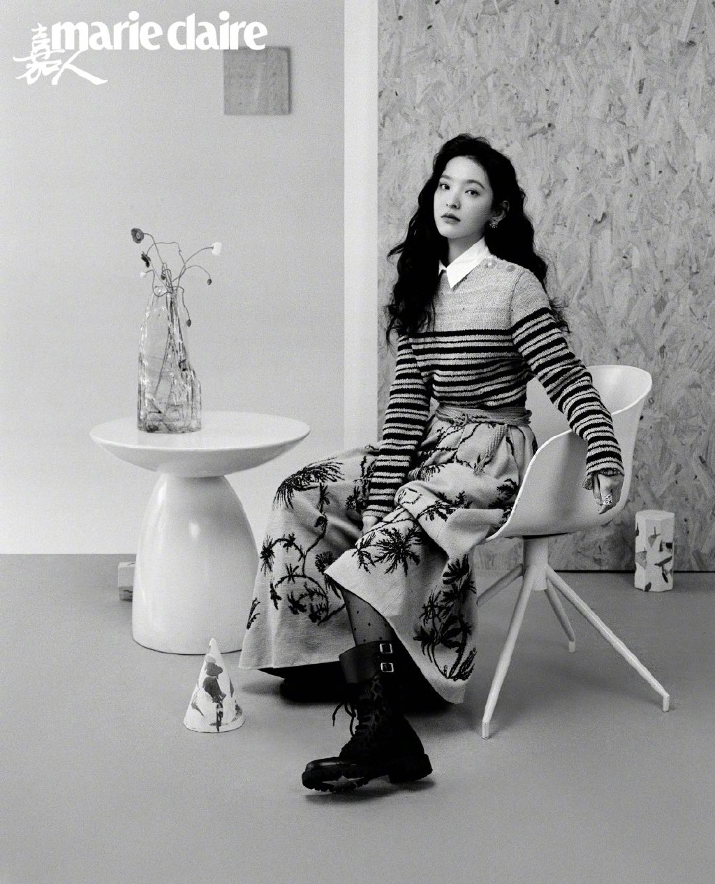 高清性感女星周也水滴妆时尚写真图片图片