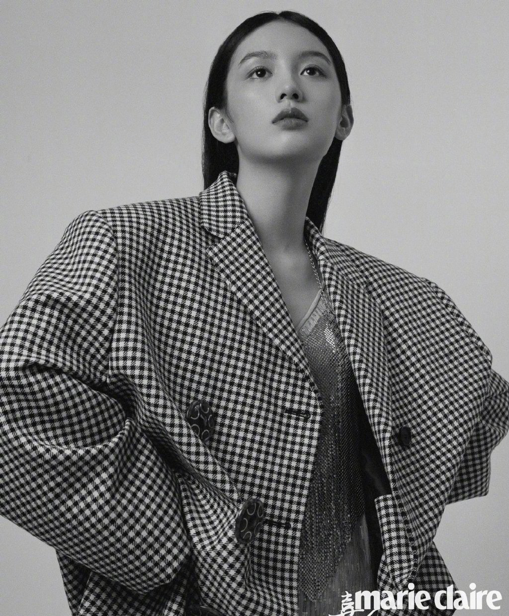 高清性感女星周也水滴妆时尚写真图片图片
