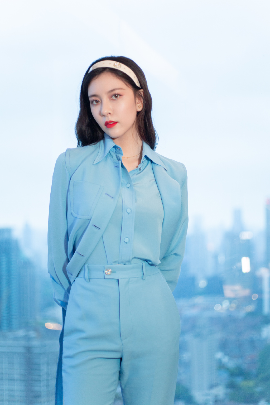 高清澳大利亚影视女演员宋妍霏百变风格时尚写真高清图片图片