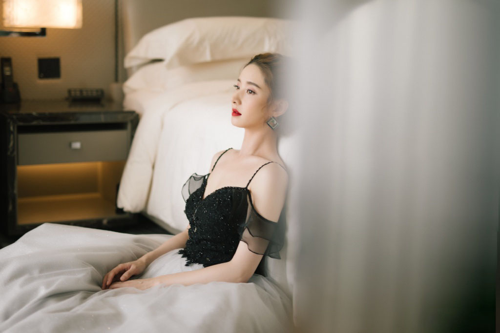 高清中国风古装女星许芳铱古风汉服写真图片图片