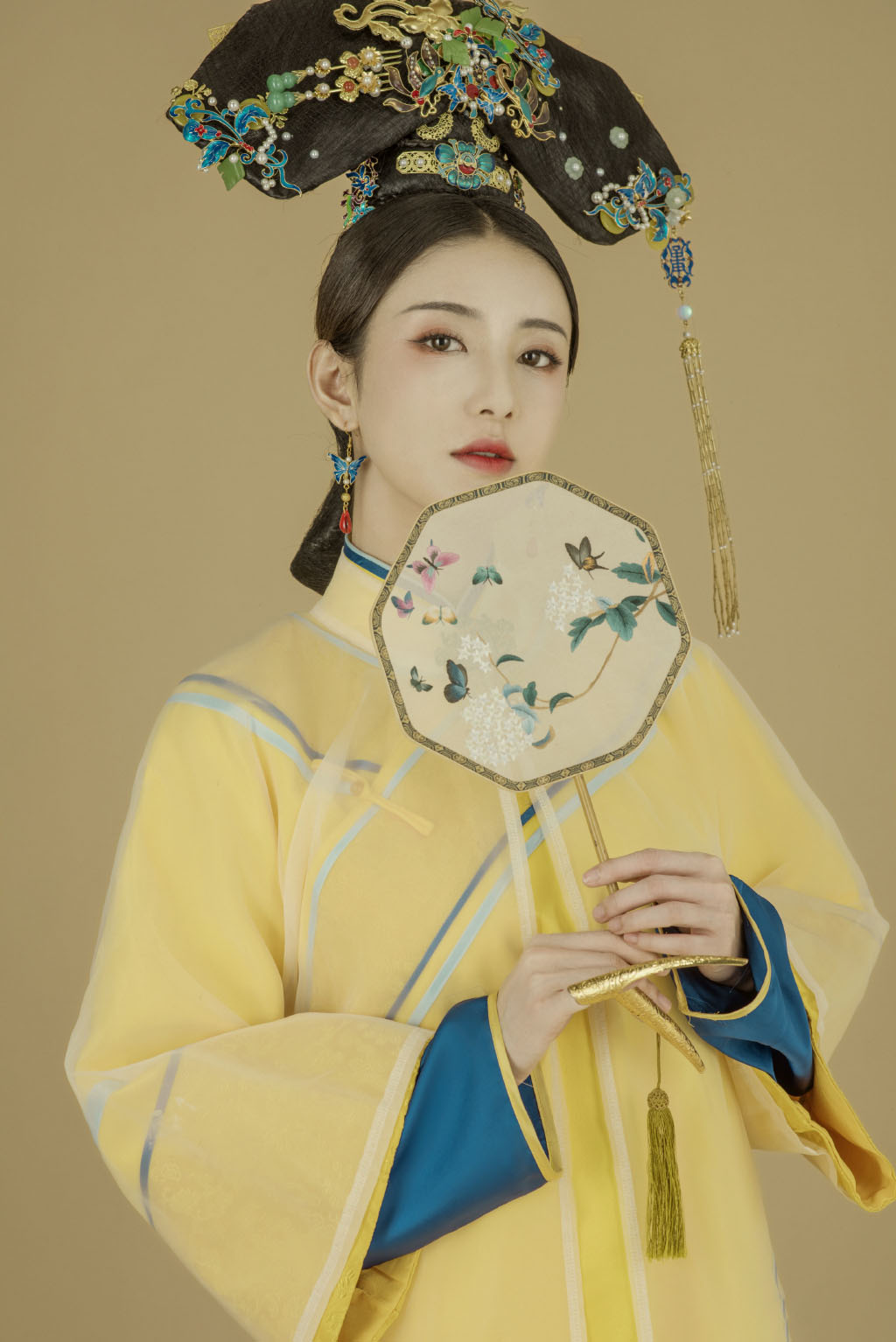高清古装女星许芳铱清朝宫廷风写真图片图片