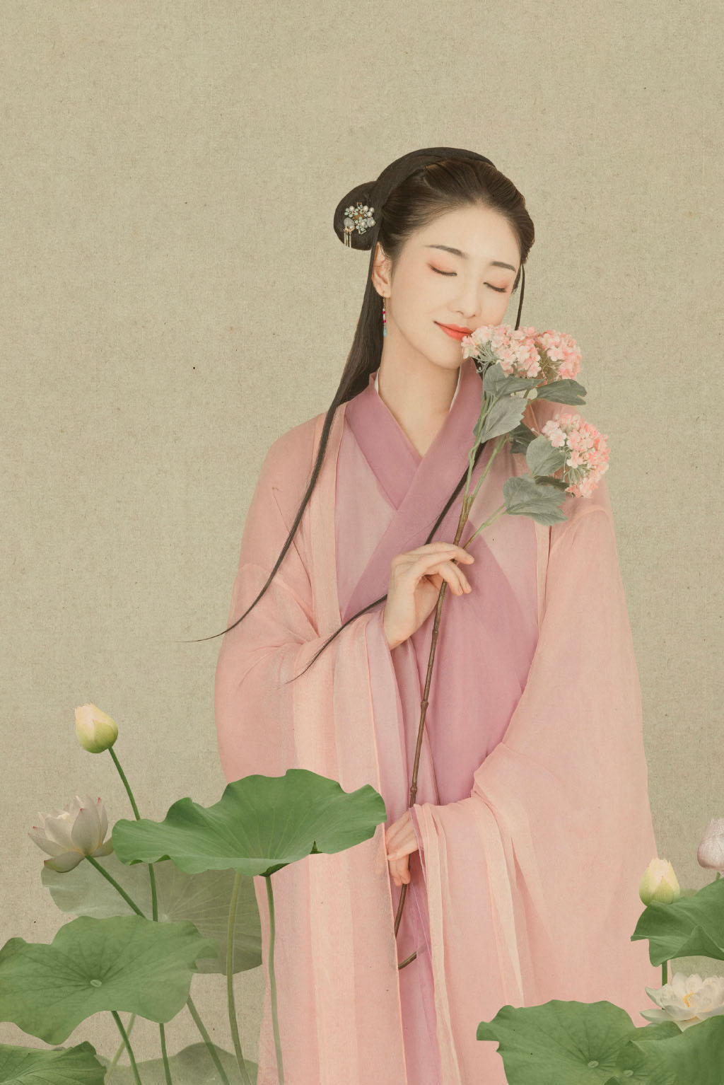 高清中国风古装女星许芳铱古风汉服写真图片图片