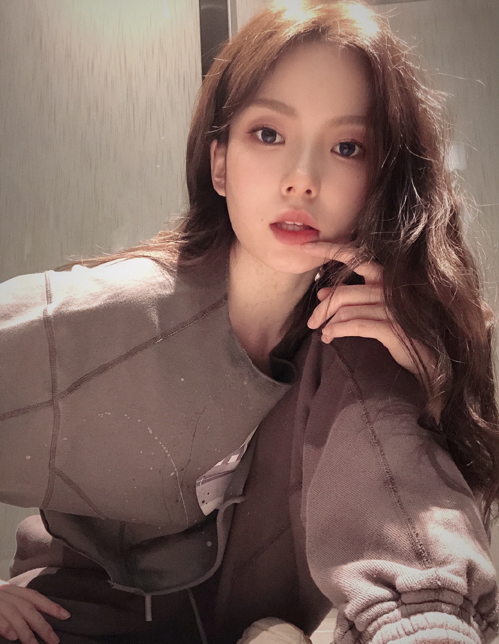 高清女星陈卓璇粉裙性感甜美图片图片