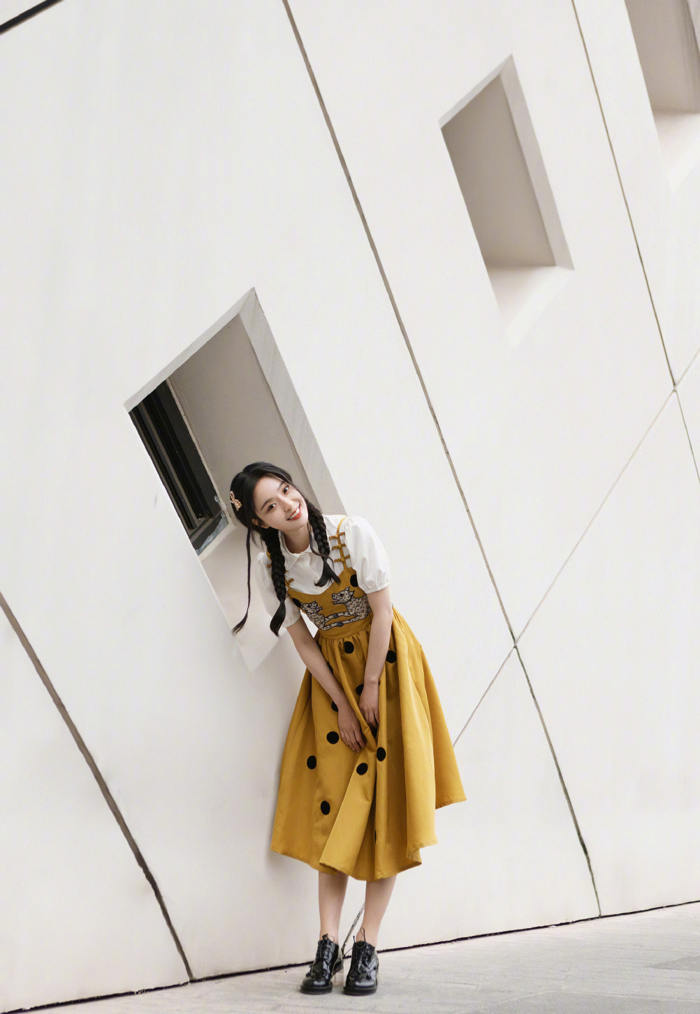 高清山东青岛美女李莎旻子甜美学院风写真图片图片