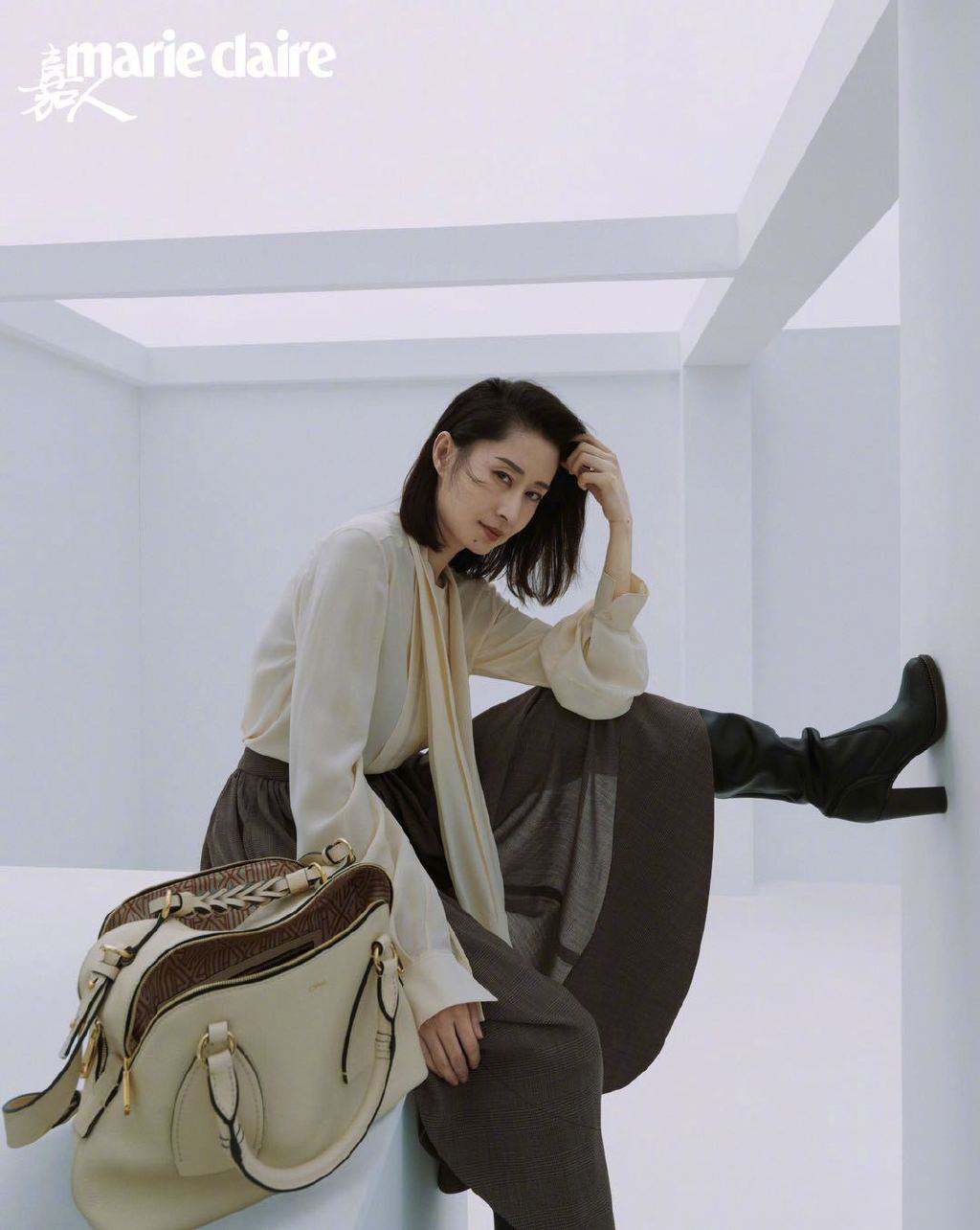 高清湖北武汉影视女演员刘敏涛知性优雅时尚写真高清图片图片