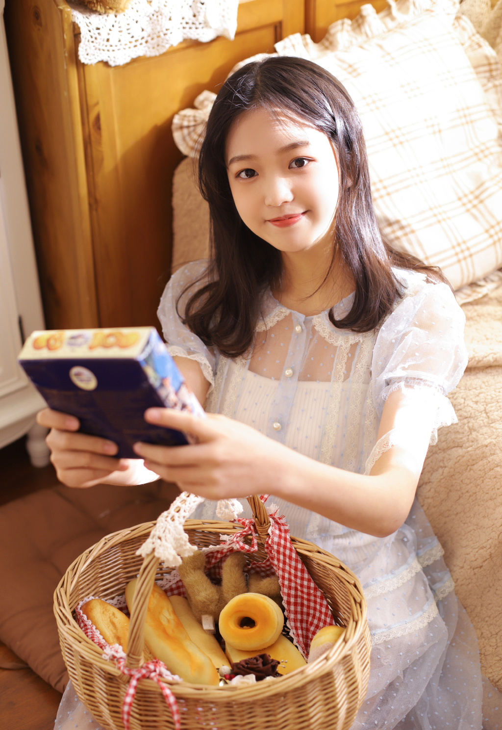 甜心美女模特唯美写真图片图片