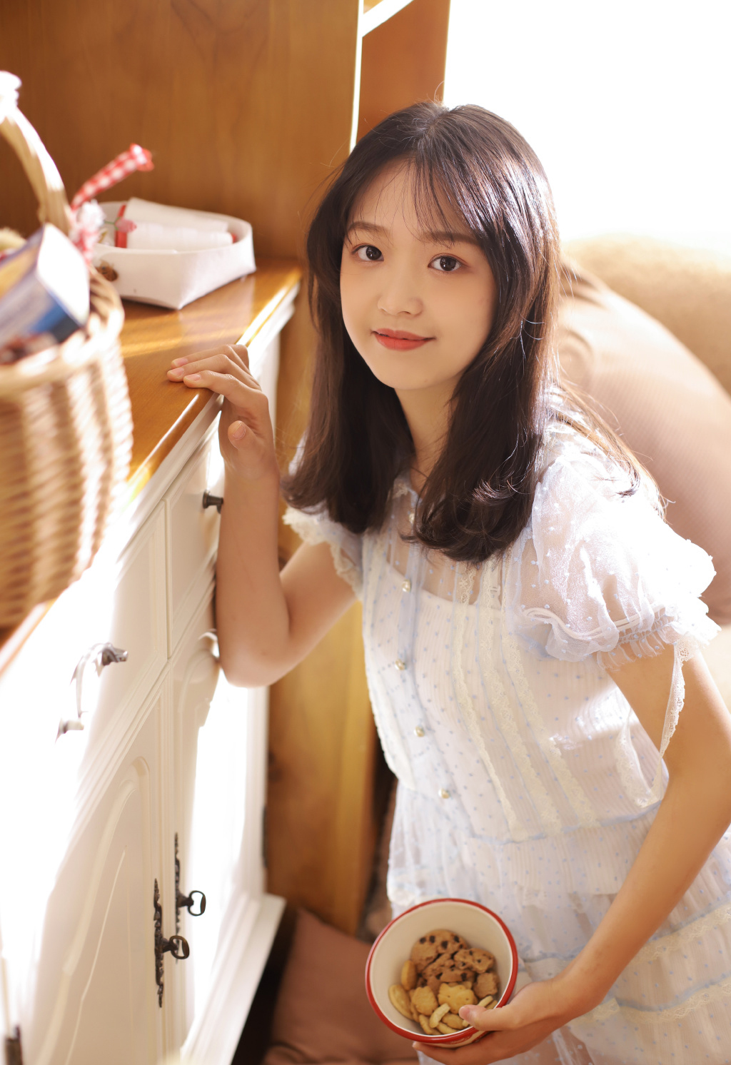 甜心美女模特唯美写真图片图片