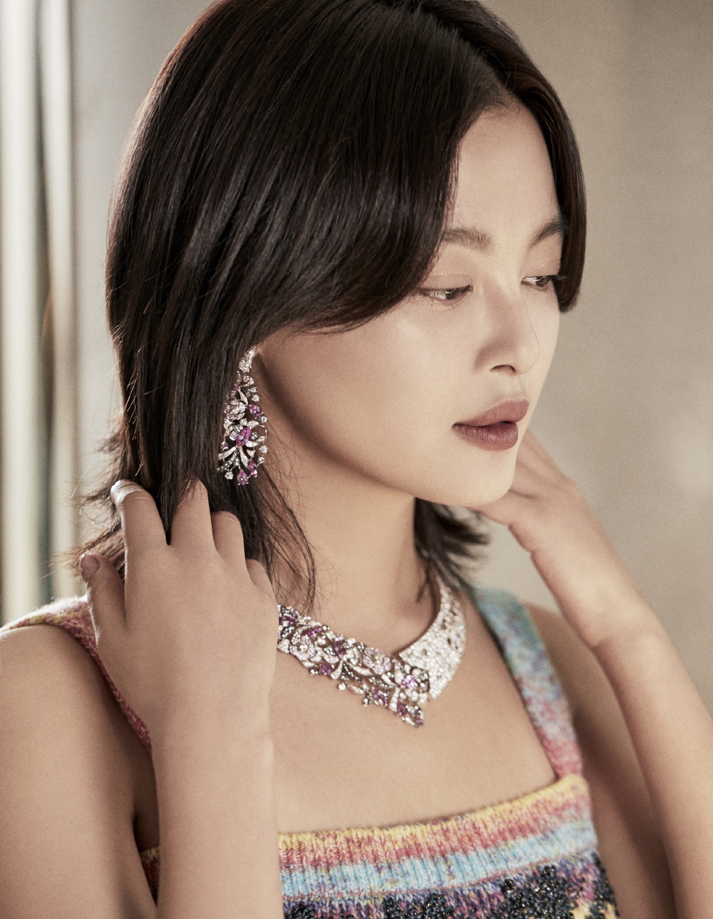 高清黑龙江鹤岗美女辛芷蕾时尚街拍写真图片图片
