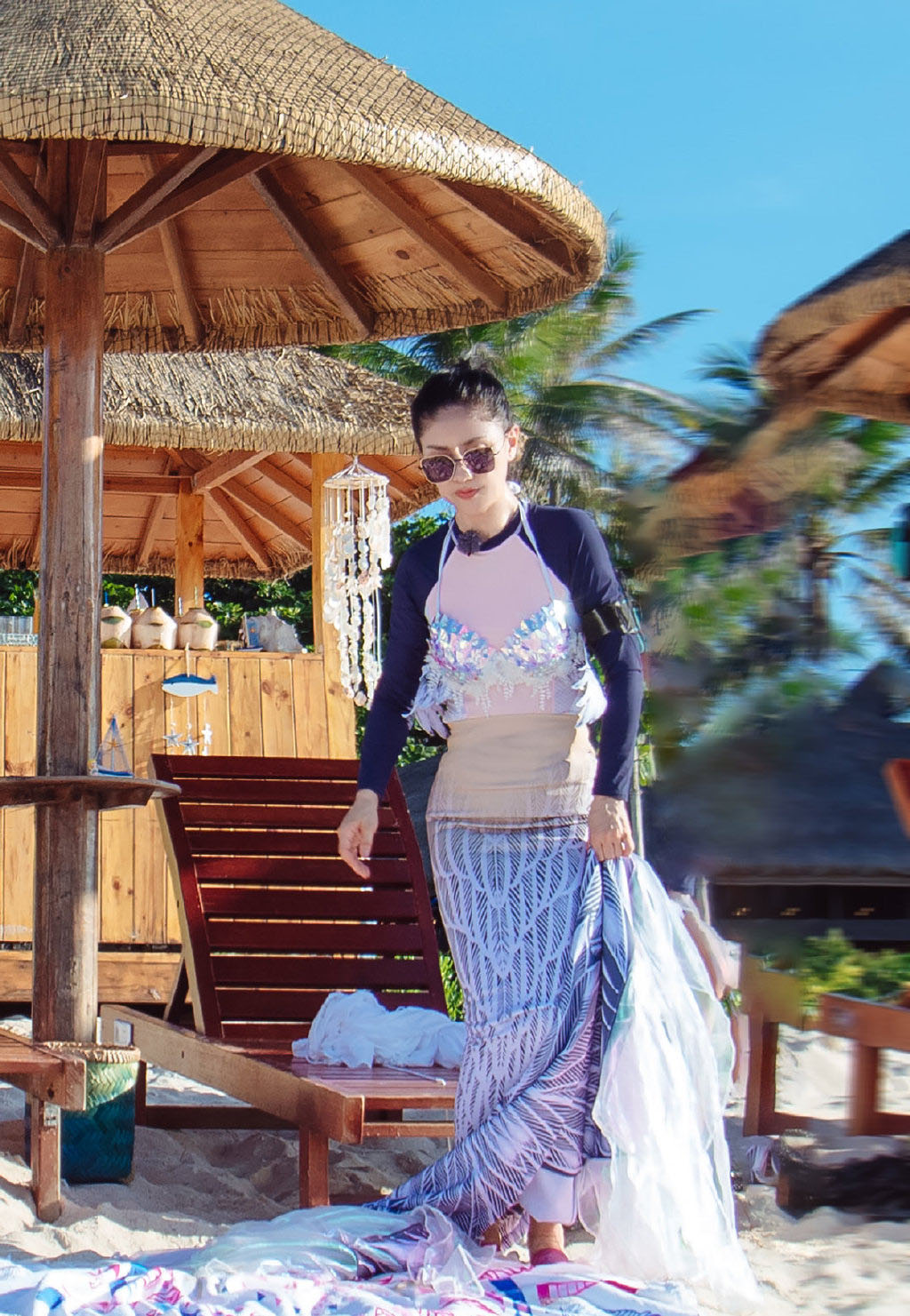 娱乐综艺蔡少芬《妻子的浪漫旅行4》第六期剧照图片图片