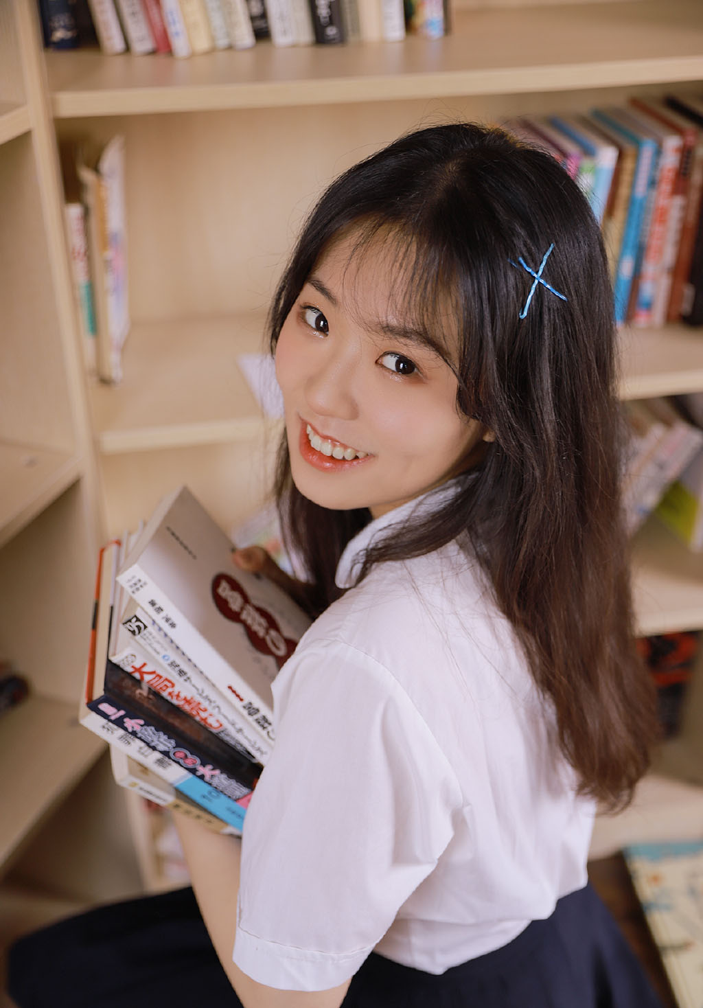 酒窝美女图片