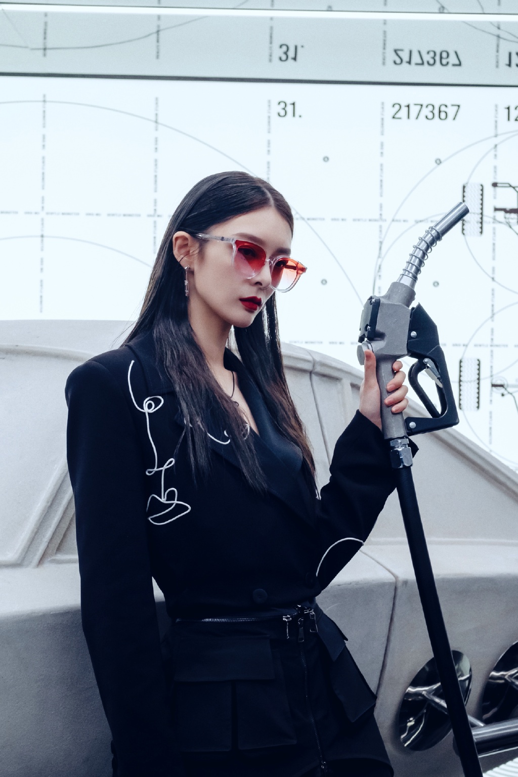 女星傅菁图片
