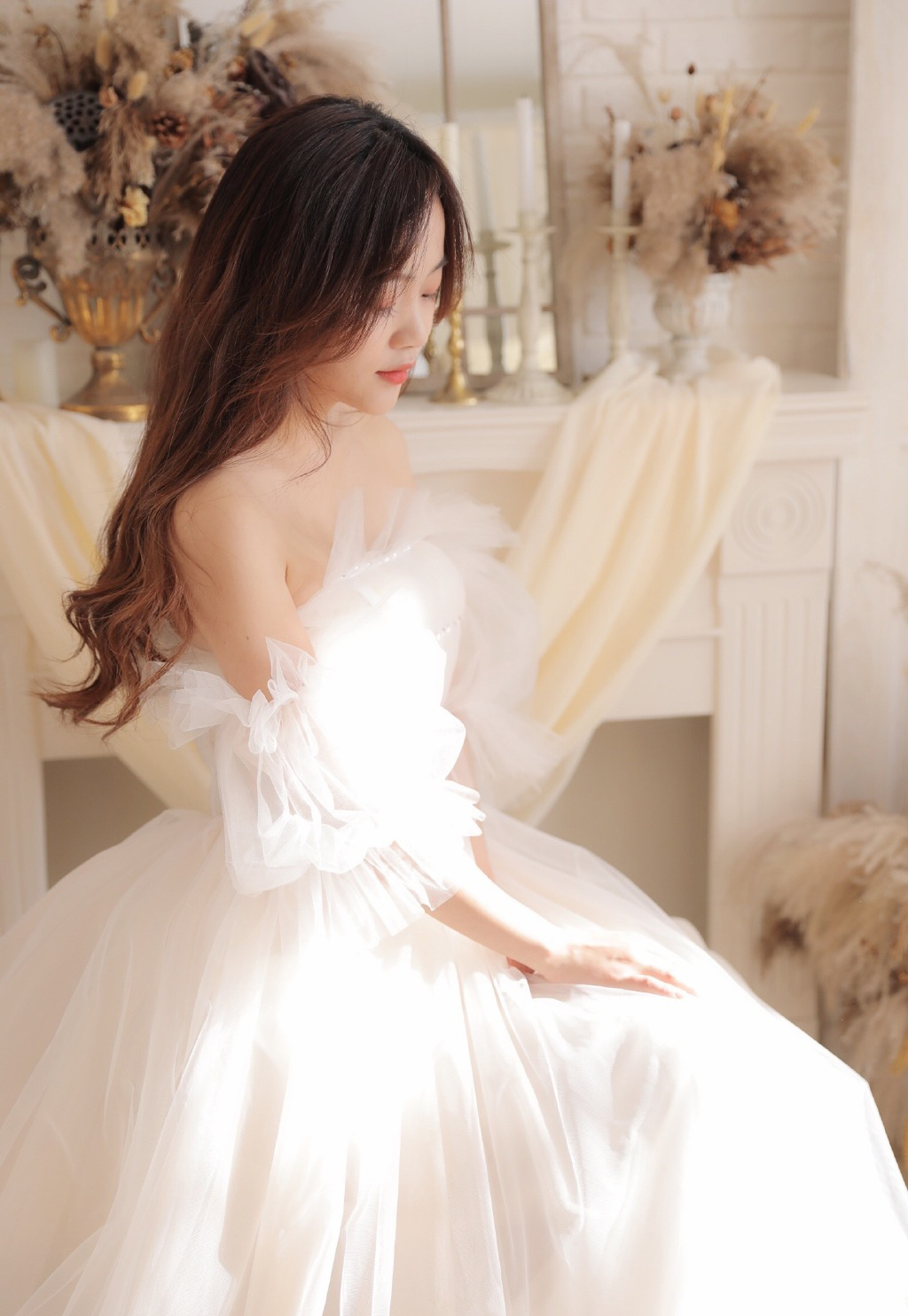高清大陆女明星罗秋韵清爽性感夏日写真图片图片