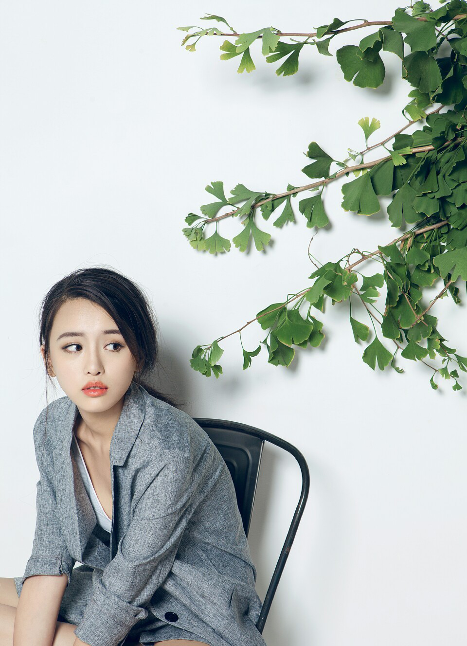 高清大陆女明星罗秋韵早期写真照图片图片