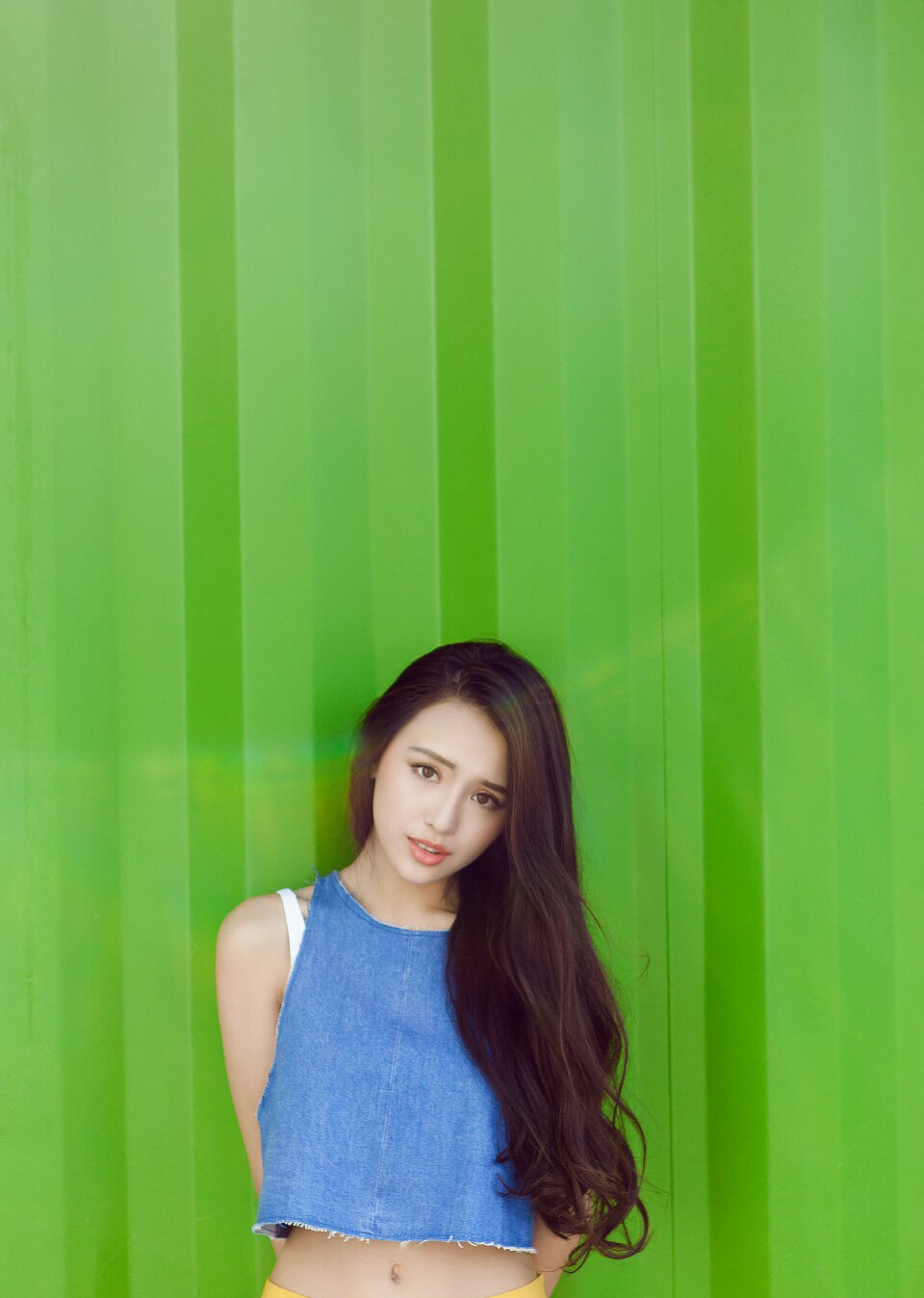 高清大陆女明星罗秋韵早期写真照图片图片