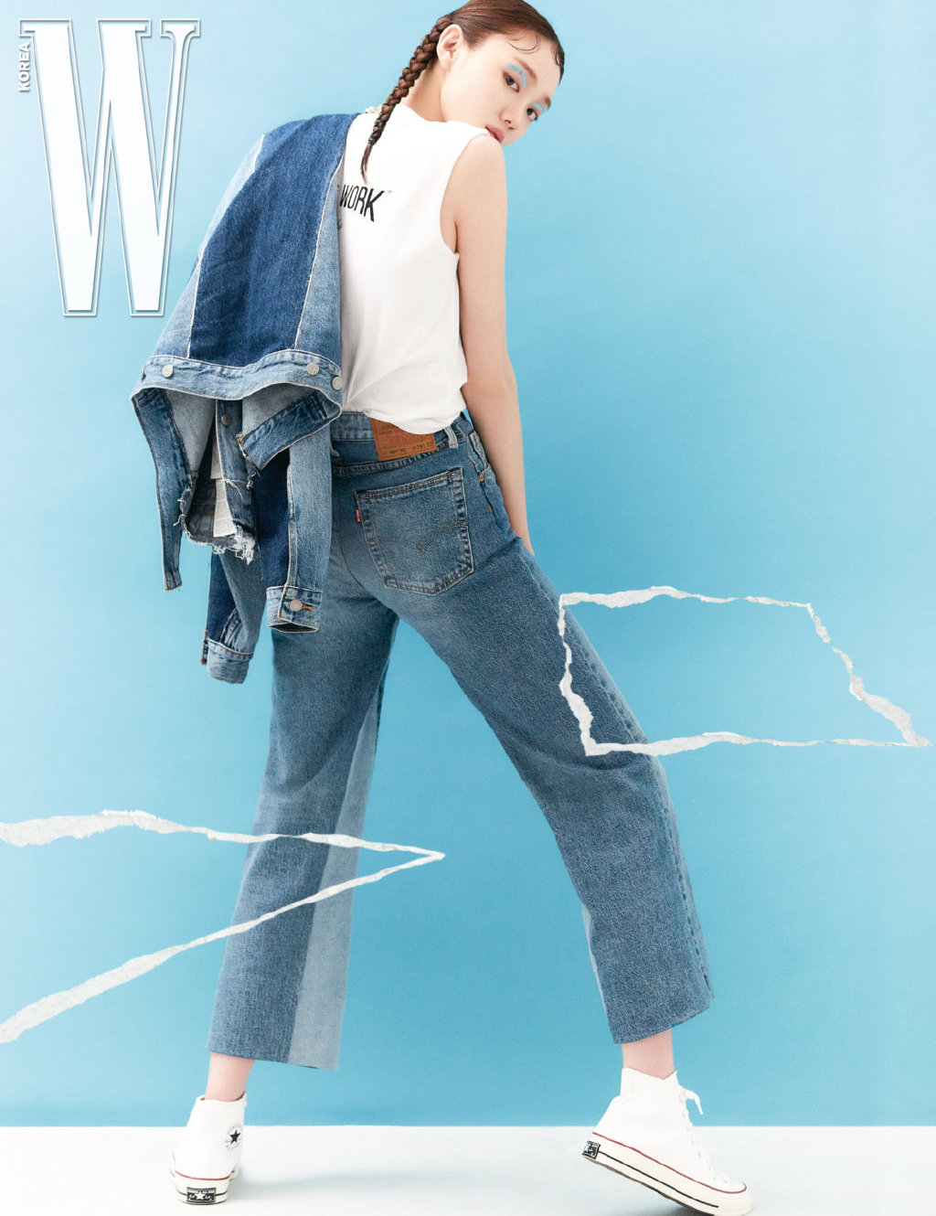 高清韩国女演员模特李圣经HarpersBazaar杂志写真图片图片