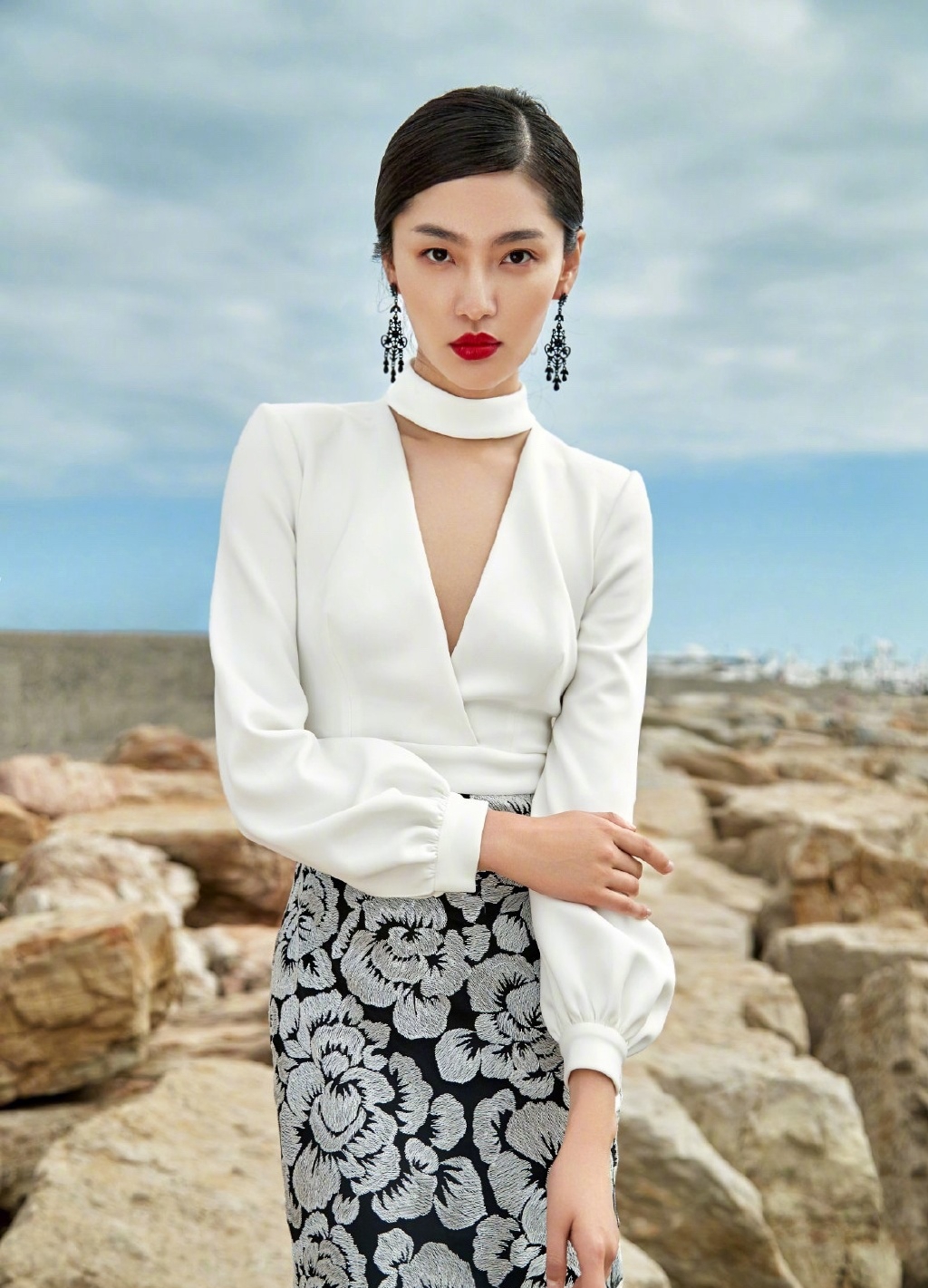 高清女星陈碧舸性感海边写真图片图片
