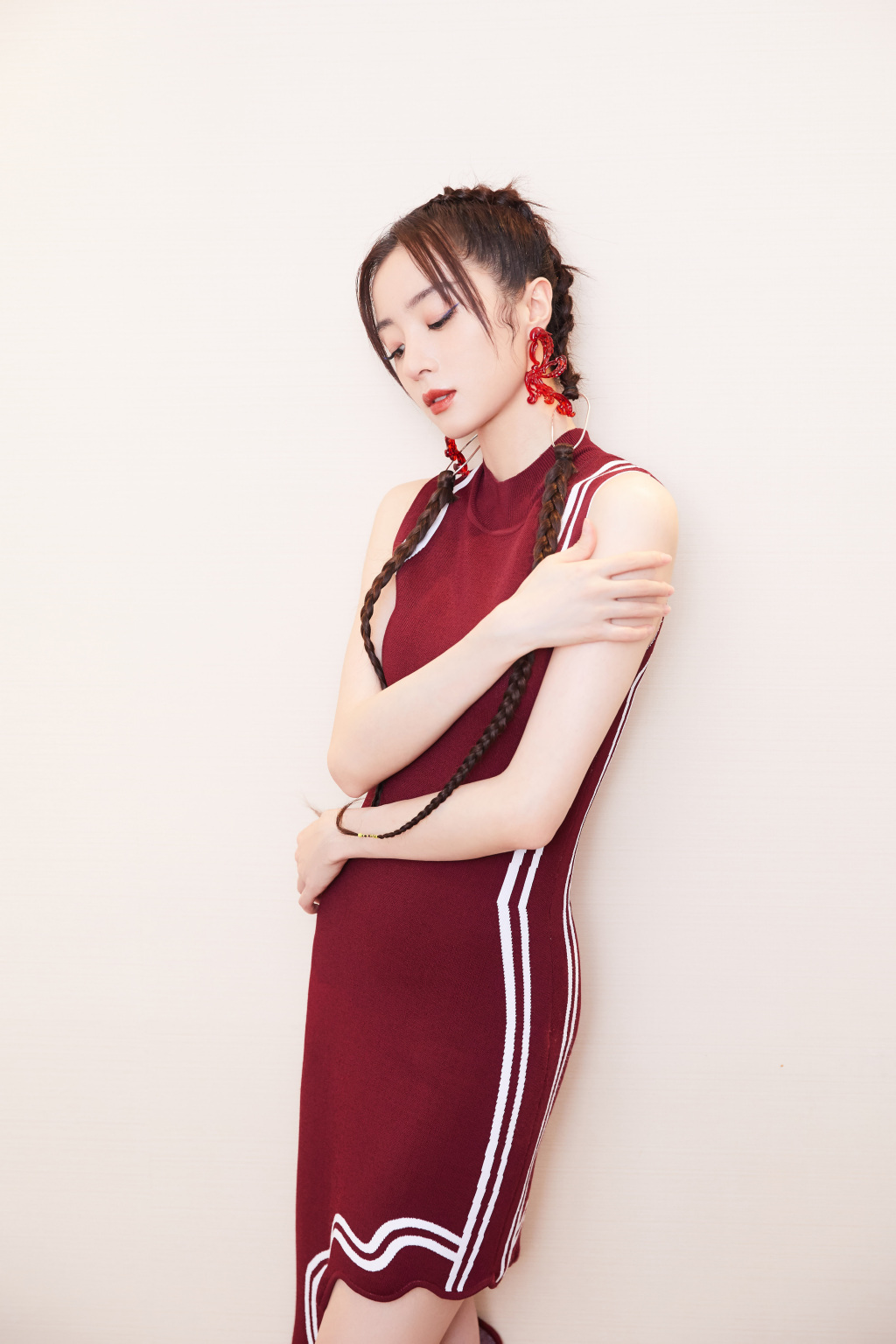 胡冰卿冰蓝系活泼明朗写真图片图片