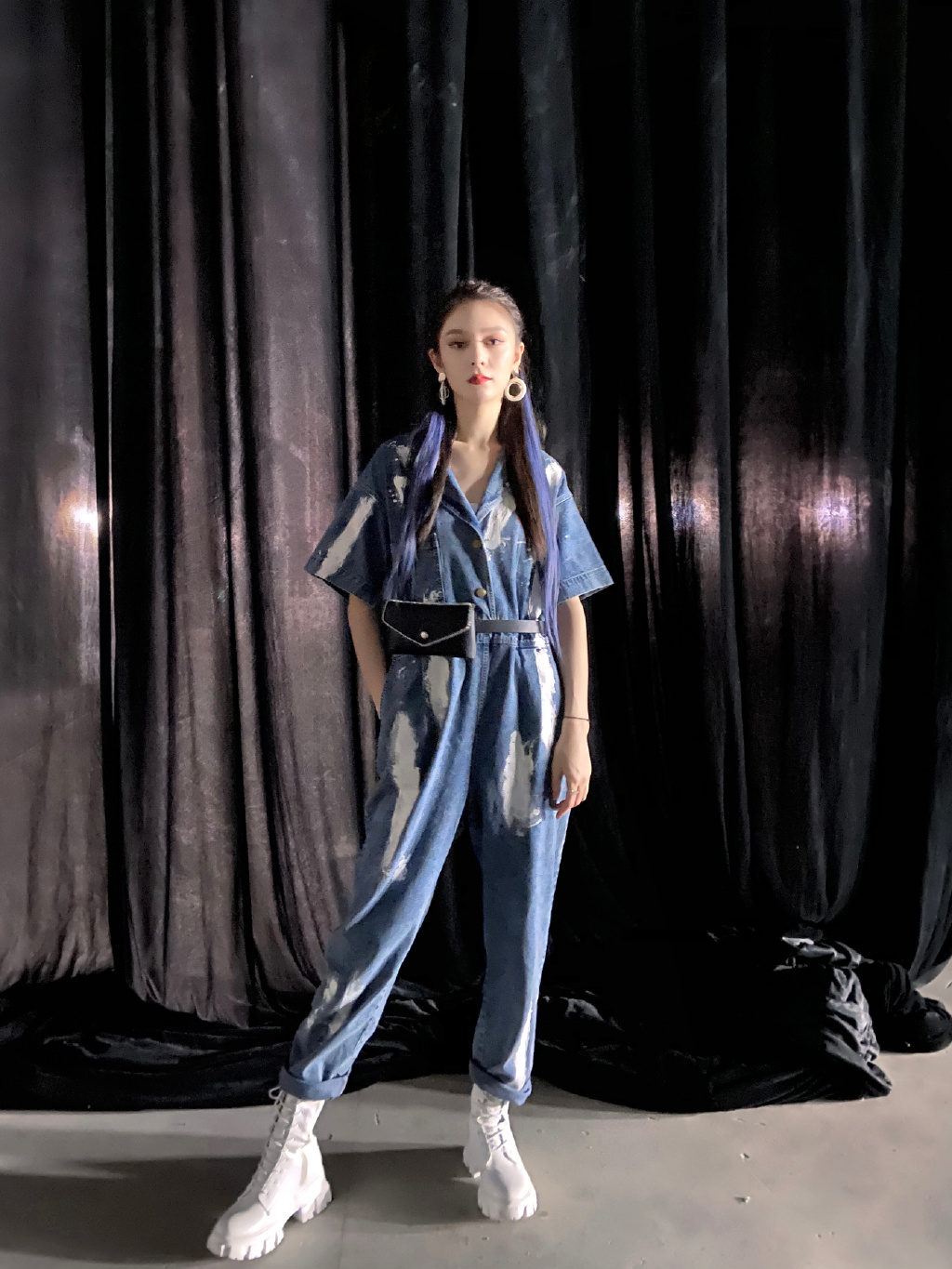 高清湖南性感女星火箭少女101傅菁写真花絮图片图片