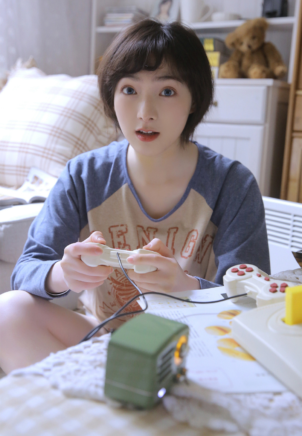 清纯短发图片