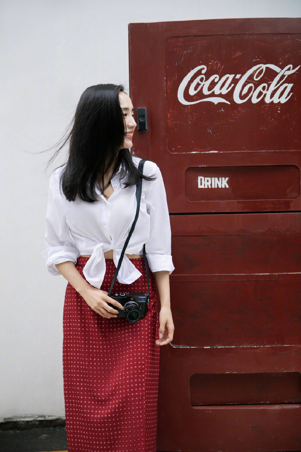 高清中国内地新生代功夫女明显王智素雅清新街拍写真图片王智图片图片