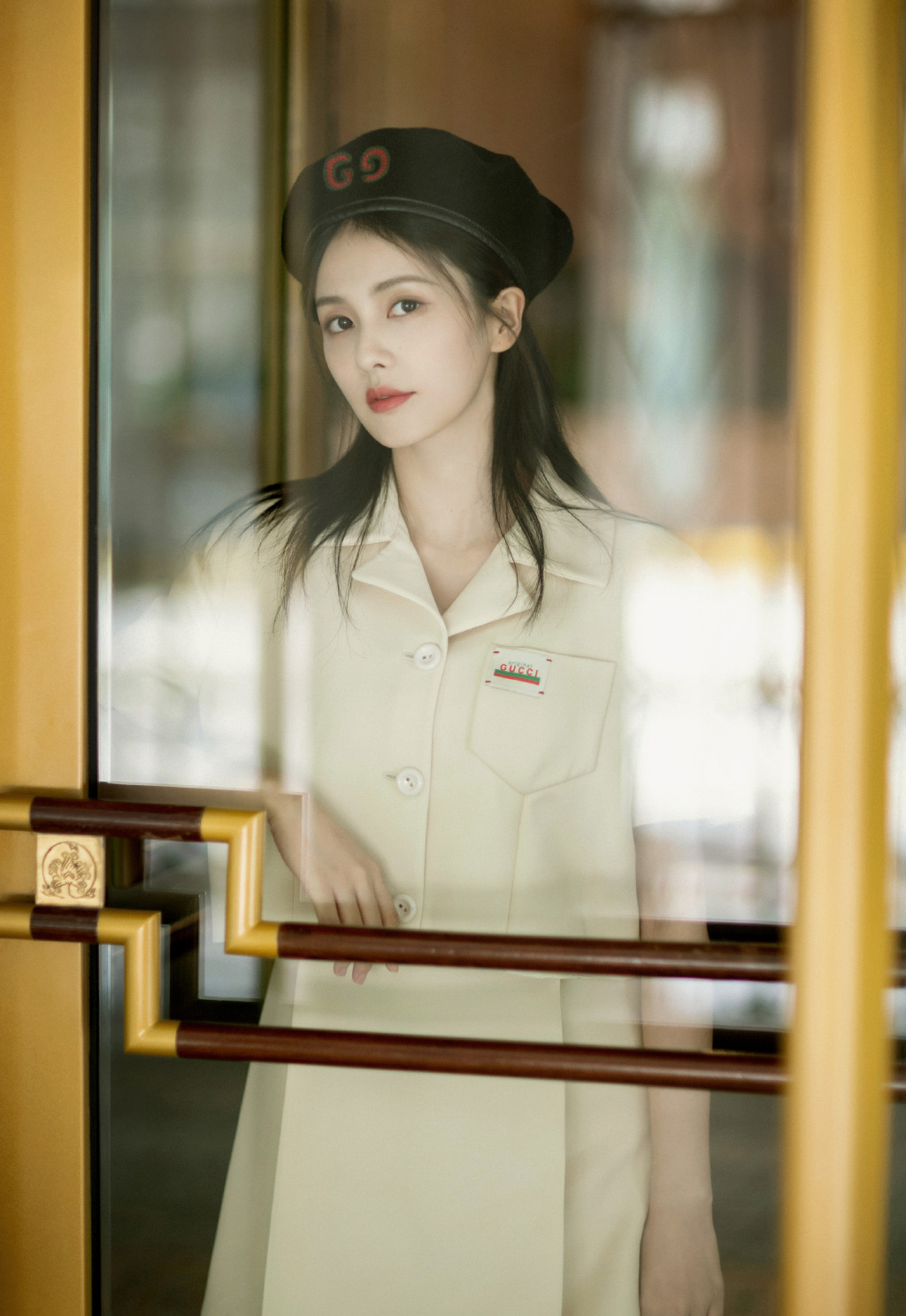 江苏常州职业模特女演员白鹿时尚迷人写真图片图片
