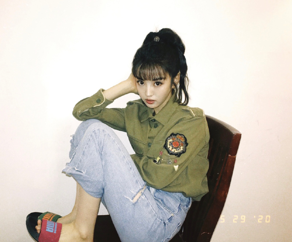 高清内地女星田曦薇胶片风唯美写真图片图片