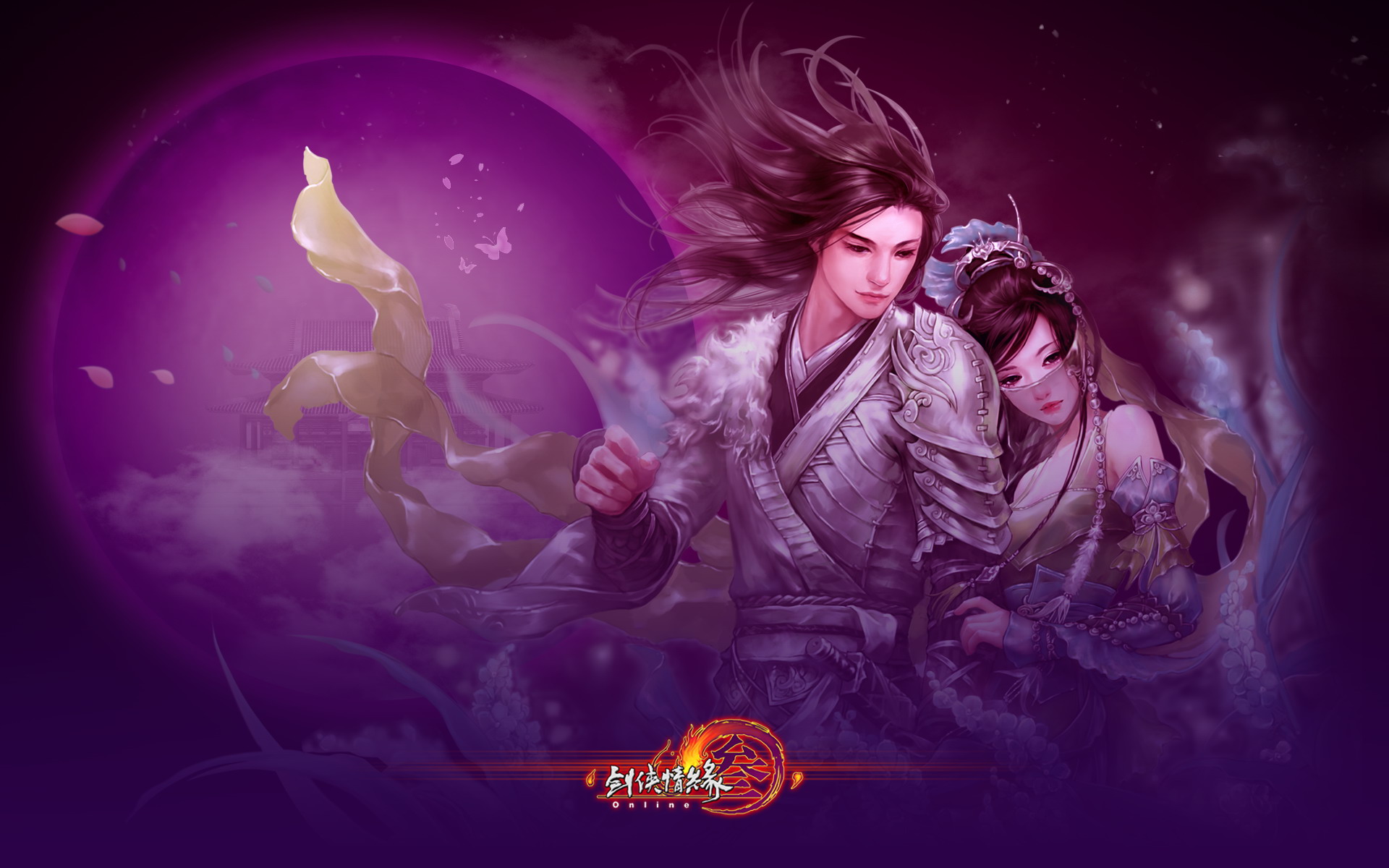 剑侠情缘叁Online梦幻仙境宽屏桌面壁纸图片
