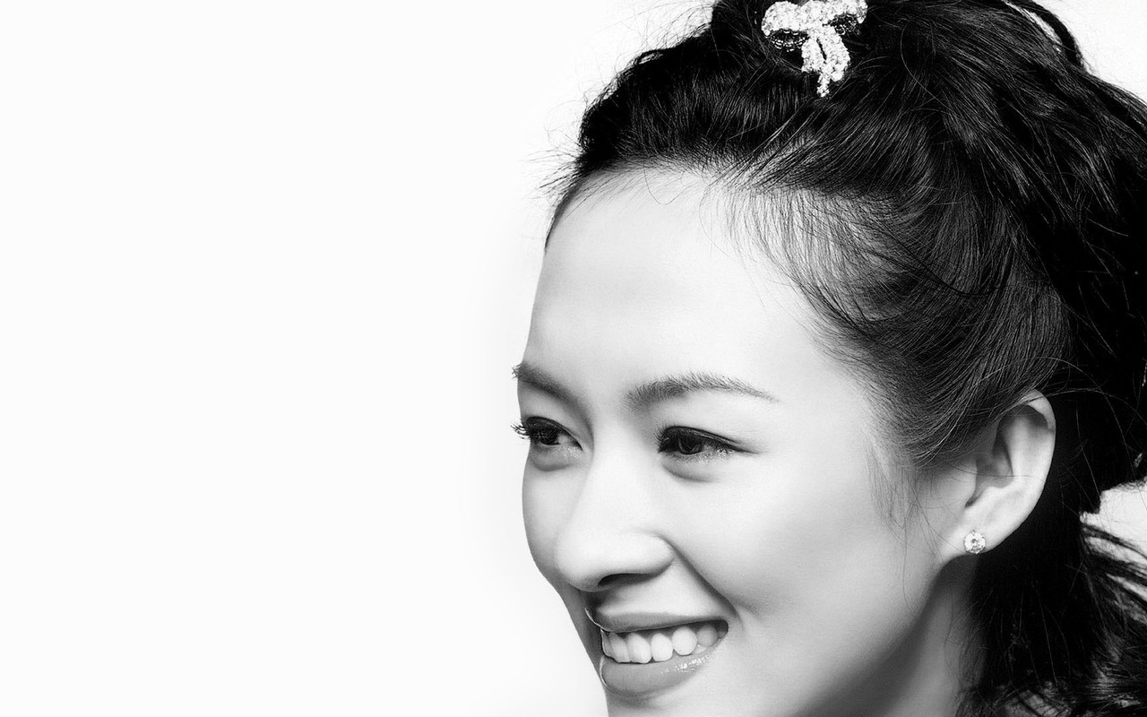 章子怡桌面壁纸之清新图片图片