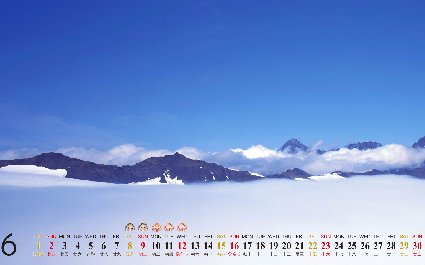美丽的雪景720X1280手机壁纸图片
