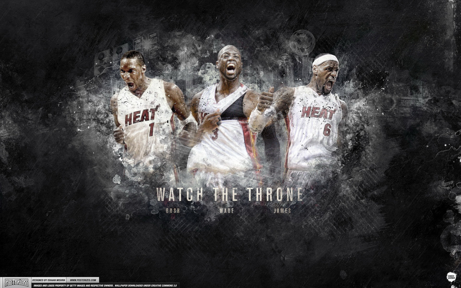 NBA篮球明星帅气扣篮高清酷炫手机壁纸图片