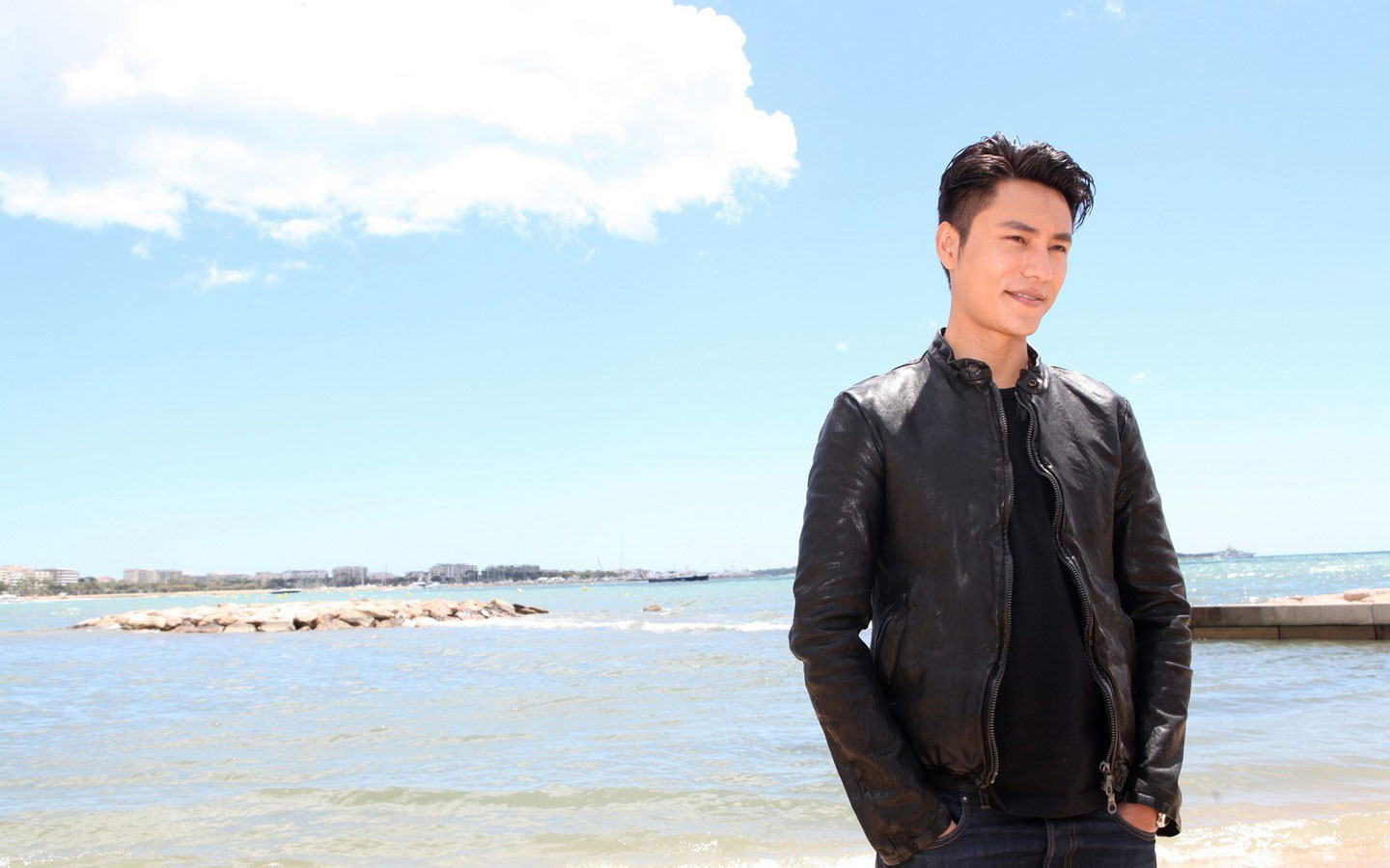 中国内地重庆男演员湖南卫视热播快男评委陈坤桌面壁纸图片