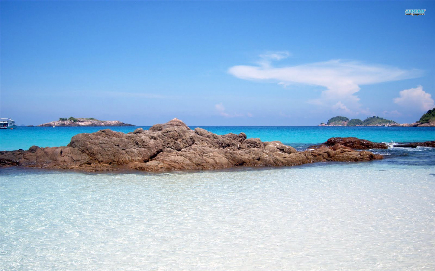 海滩风景图片