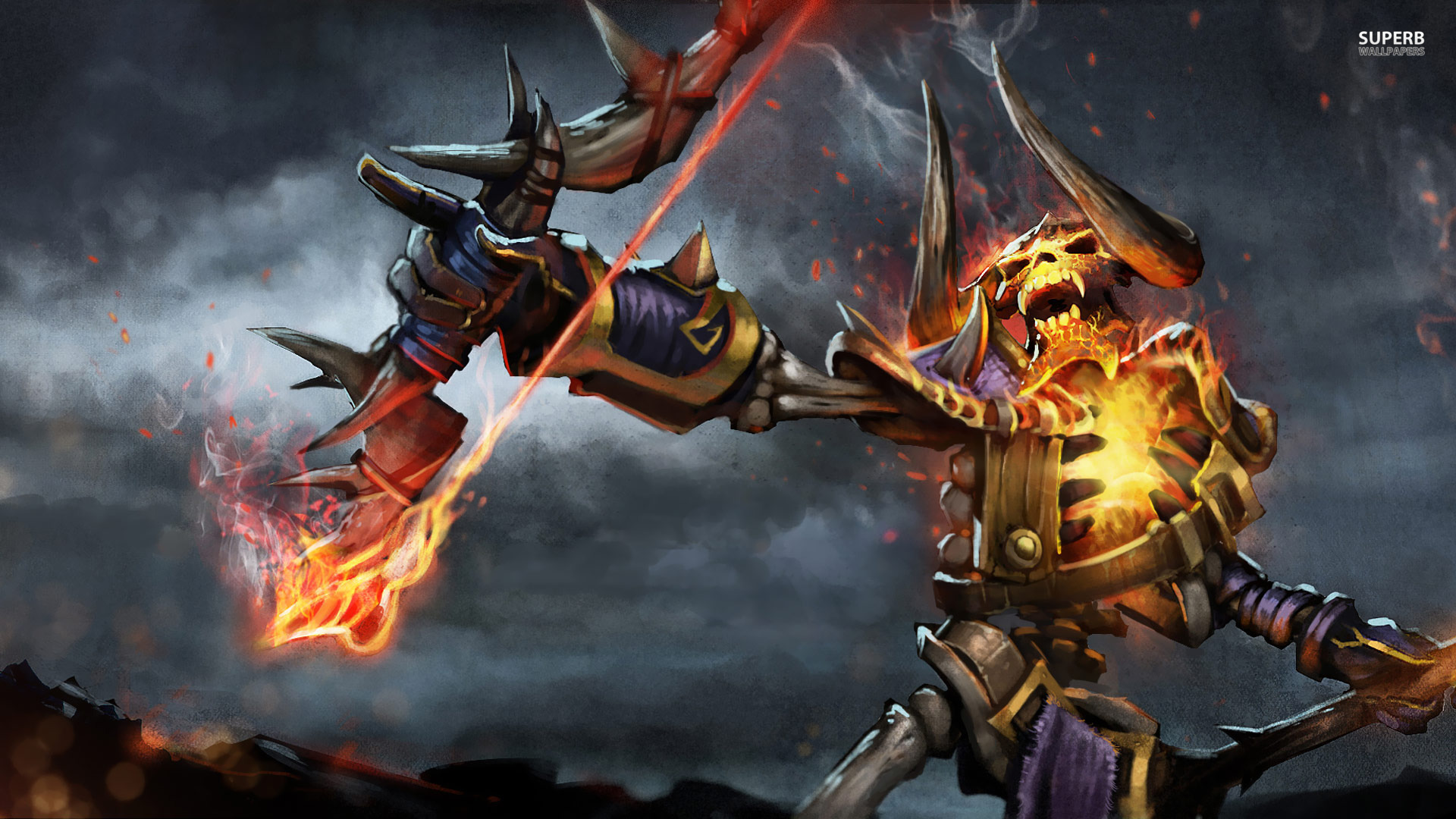Dota2游戏英雄宽屏电脑壁纸图片